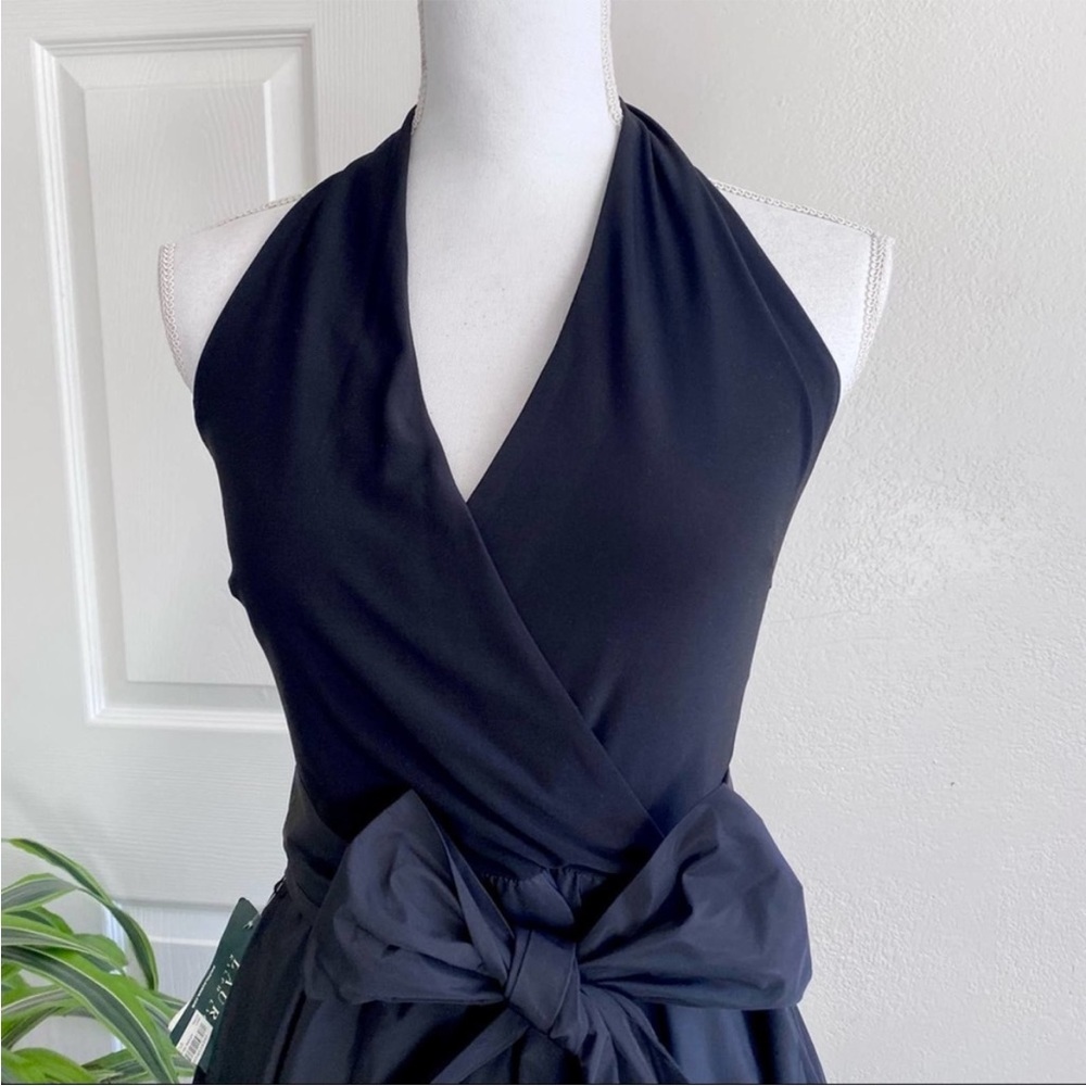 NWT Lauren Ralph Lauren Black Sleeveless Dress 2